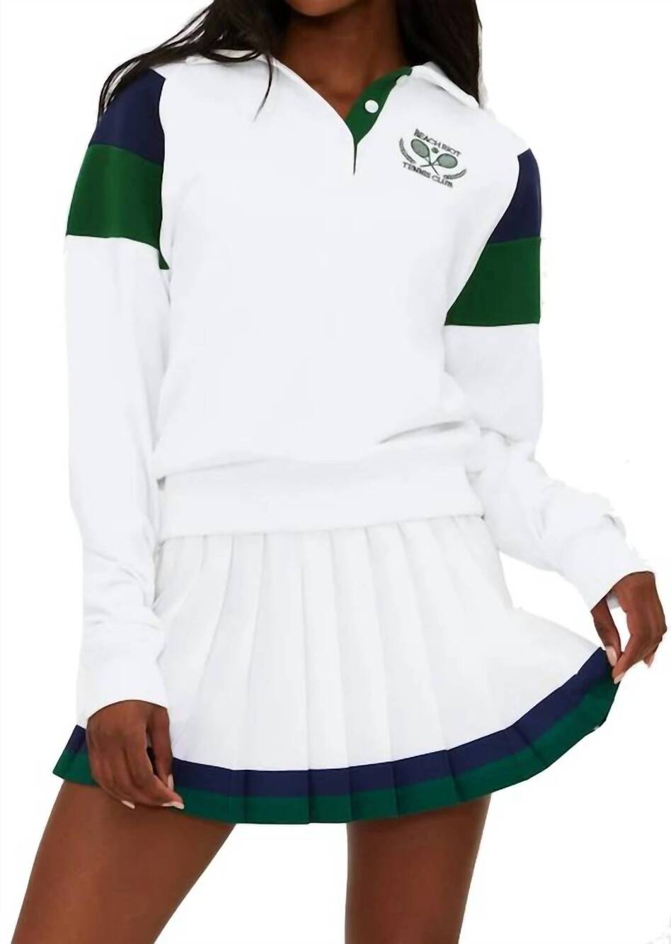 NEW BEACH RIOT bennett top in racquet club